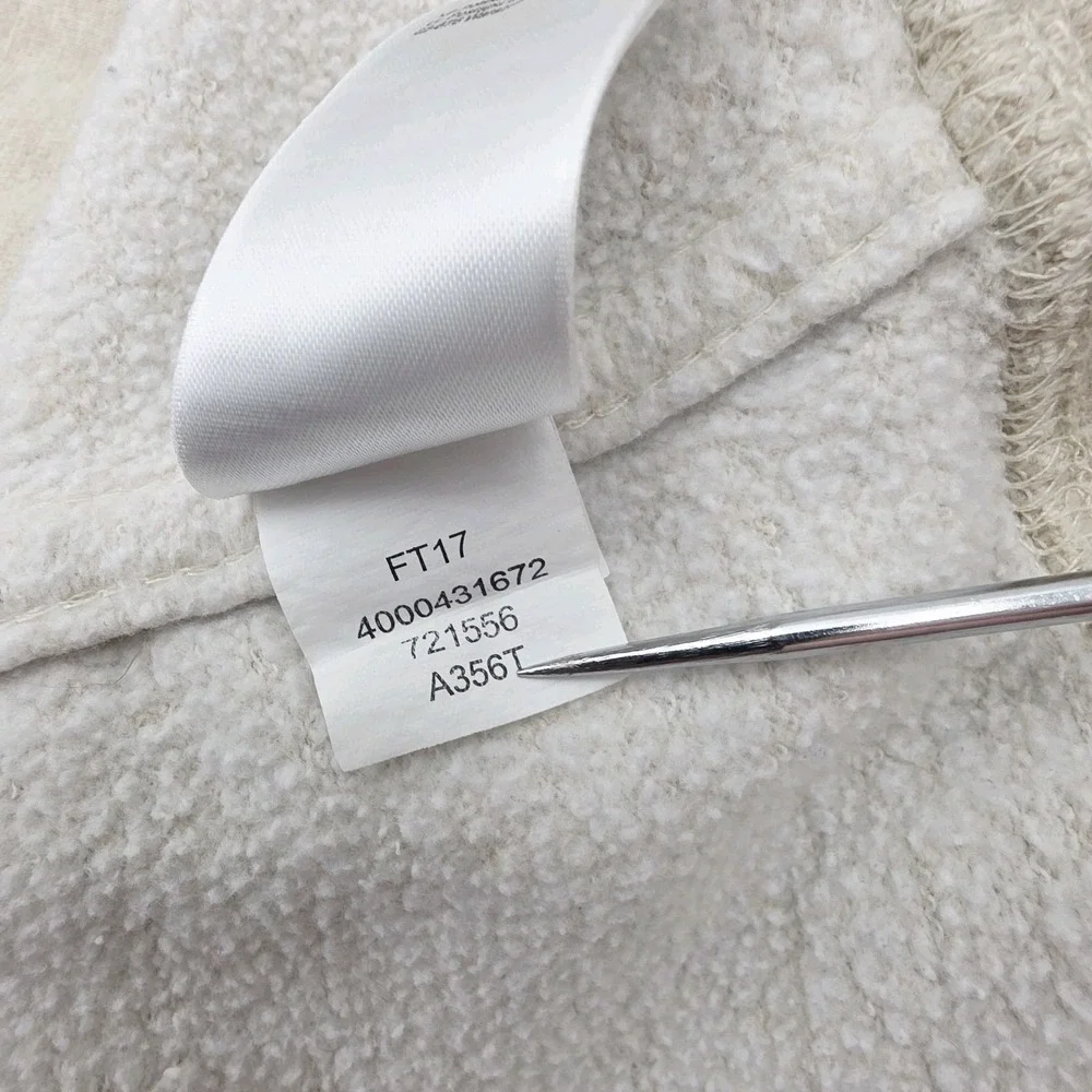 The North Face Mens L‎ Beige Graphic Hoodie Pullover Hooded Sweatshirt TNF Logo